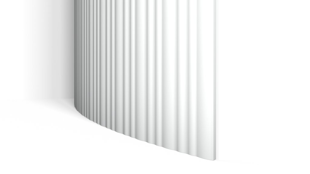 [Calando Flex - Sample] CALANDO FLEX · ARSTYL® · Panel mural PU 295×2000 mm · Muestra