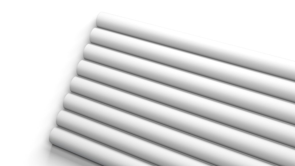 [Canele Xl - Sample] CANELE XL · ARSTYL® · Panel mural PU 300×2000 mm · Muestra