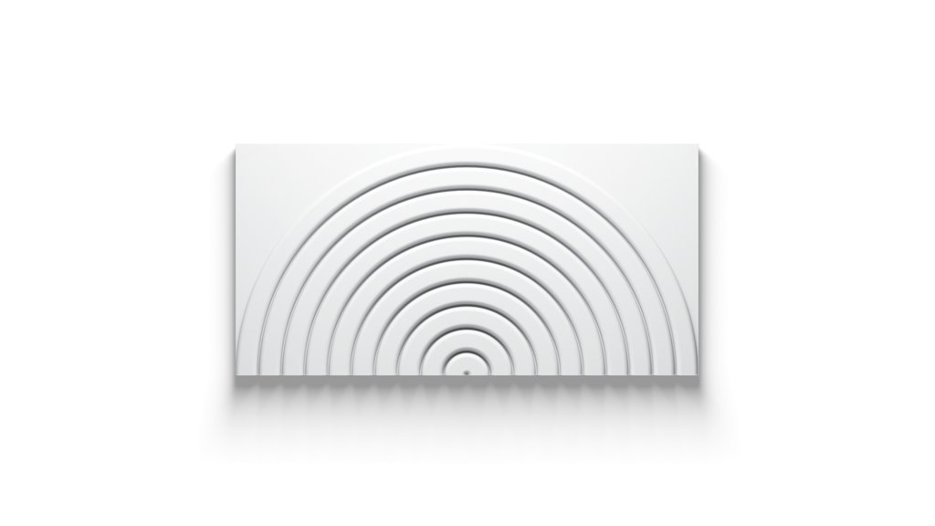 [Canelé R L - Sample] CANELÉ R L · ARSTYL® · Panel mural PU 300×600 mm – Muestra