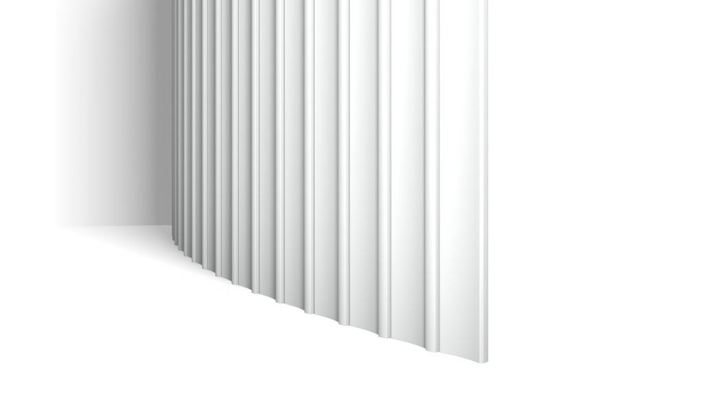 [Dorique Flex - Sample] DORIQUE FLEX · ARSTYL® · Panel mural PU 295×2000 mm · Muestra